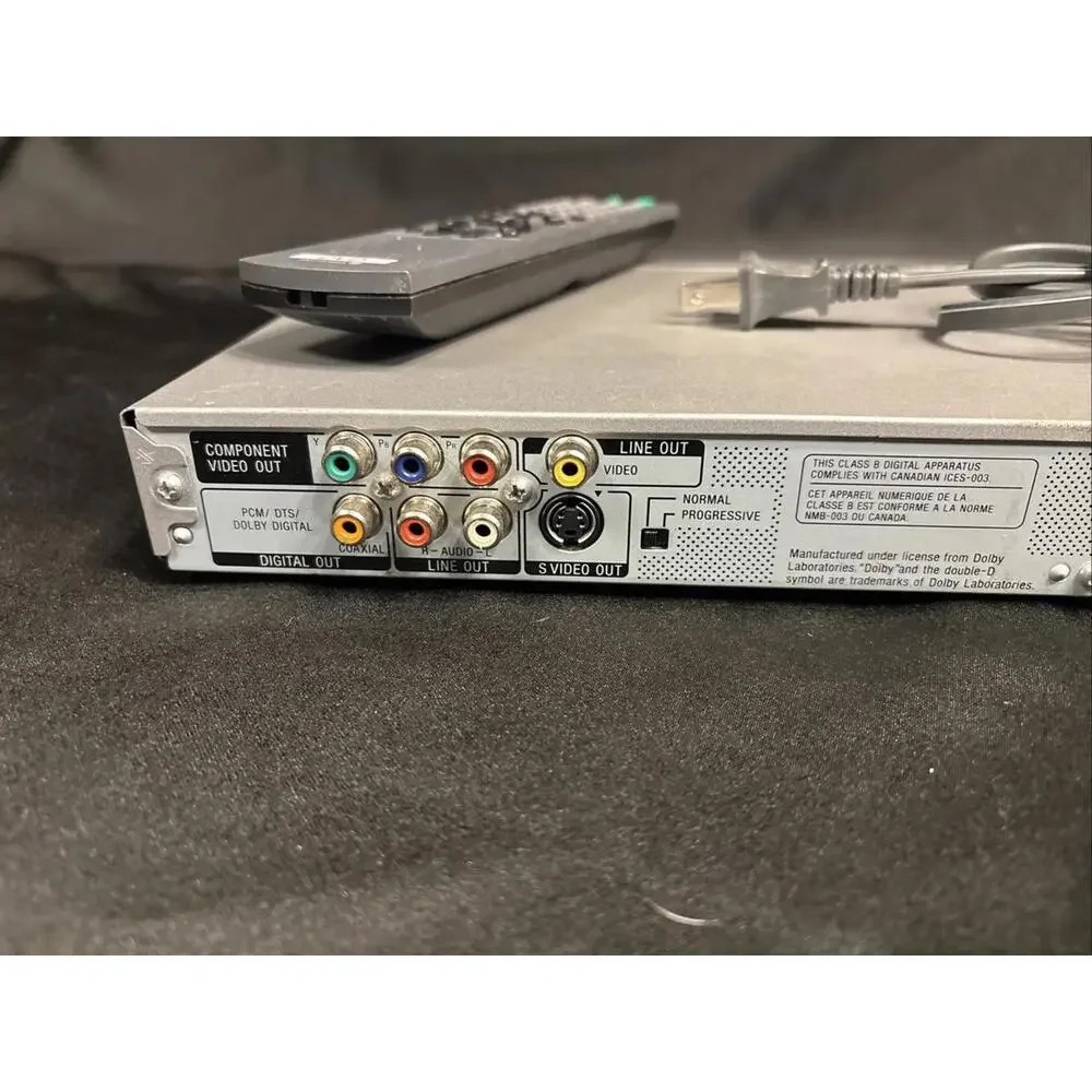 Sony DVP-NS501P DVD Player Tested And Works With Remote